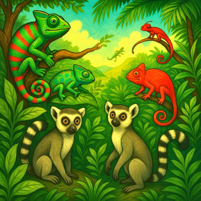 episode *ZWISCHEN BAOBABS, VANILLE & LEMUREN* artwork