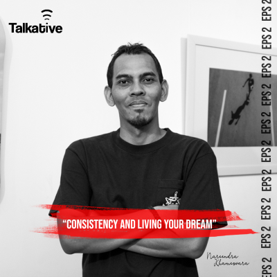 episode TALKATIVE EPS 3 "ABOUT CREATIVE INDUSTRY AND HOW TO BE STAGE PHOTOGRAPHER" artwork