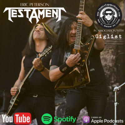 episode Eric Peterson (Testament) – Thrash, Acoustic Riffs & Eternal Motivation. The Mixtape Podcast Episode 111 artwork