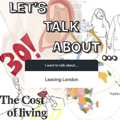 episode Let's Talk About... Leaving London artwork