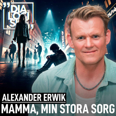 episode #235, Alexander Erwik, ”MINA STORA SORGER” artwork