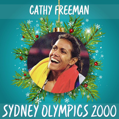 episode 12 Days of Riskmas - Day 12 - Cathy Freeman artwork