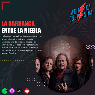episode LA BARRANCA "ENTRE LA NIEBLA" y prepara su primer streaming artwork