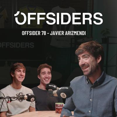 episode JAVIER ARIZMENDI | Offsider 78 | Atlético de Madrid, Dépor, Valencia, Suiza, Racing, Zaragoza, Selección, Getafe, Mallorca,... artwork