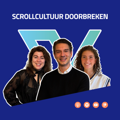 episode Scrollcultuur doorbreken - Hoe val jij op in een contentstroom? artwork