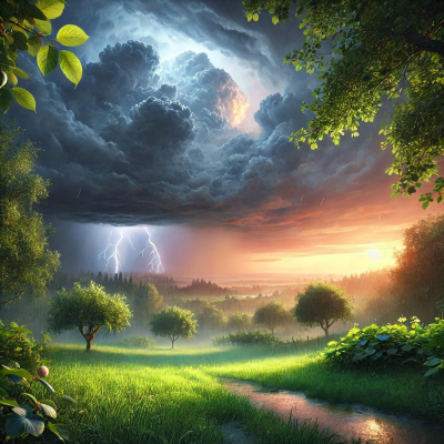 episode 😴🌩️ Hören Sie das SOMMERGEWITTER, das den Geist beruhigt und Spannungen löst, für tiefen Schlaf artwork