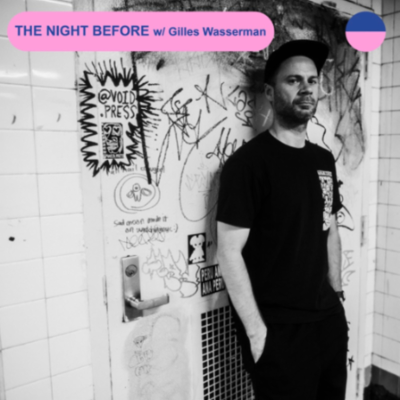 episode THE NIGHT BEFORE #46 w/ Gilles Wasserman artwork