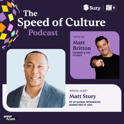 episode Beyond the Swipe, Tap, Click: How Visa Is Betting on AI, Athletes, and Everyday Empowerment with Matt Story artwork