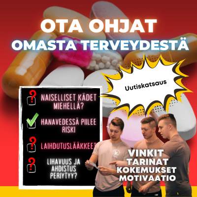 episode #46: Laihdutuslääkkeellä 20% PAINONPUDOTUS❓ Nuorten miesten NAISELLISET kädet? Hanavedessä yllättävä riski? Sota aiheuttaa lihavuutta? artwork