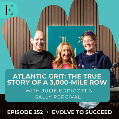 episode Atlantic Grit: The True Story of a 3,000 Mile Row, with Julie & Sally artwork