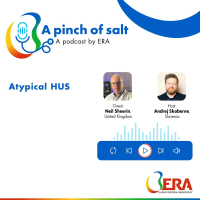 episode #45 Atypical HUS, with Neil Sheerin artwork