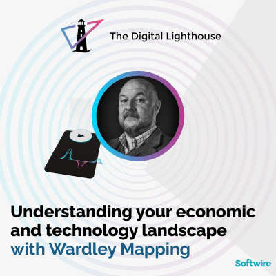 episode Understanding your economic and technology landscape with Wardley Mapping artwork