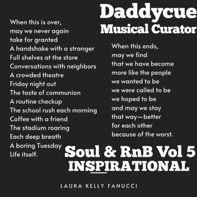 episode Daddycue Musical Curator - RnB & Soul Vol 5 - Inspirational artwork
