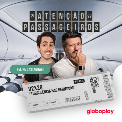episode “Turbulência em Bermudas" - com Felipe Castanhari artwork