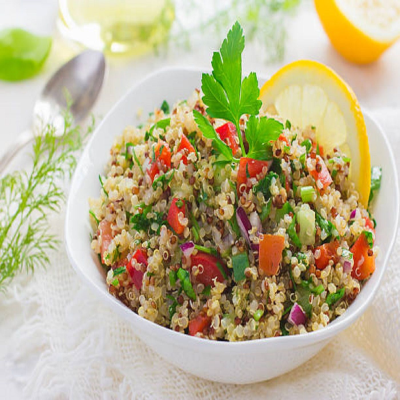 episode Receta Saludable - Ensalada de Quinoa y Verduras artwork