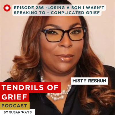 episode Losing a Son I wasn't Speaking to – Complicated grief artwork