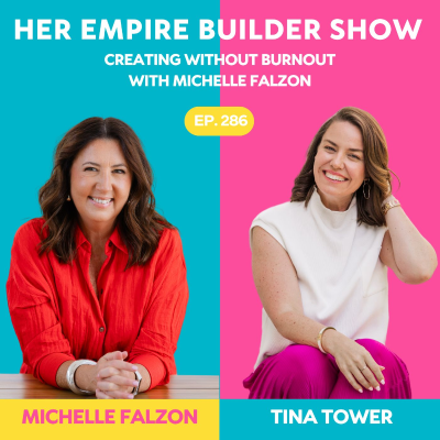 episode 286: Creating Without Burnout with Michelle Falzon artwork