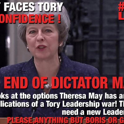 episode Tories call Vote of No Confidence against Theresa May – Stevie Looks at the options we face #ABZ artwork