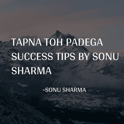 episode Tapna Toh Padega Success Tips By Sonu Sharma artwork