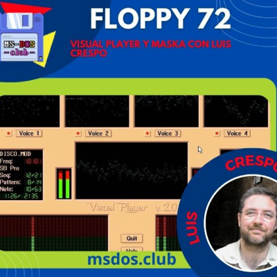 episode Floppy 72 – Visual Player y Maska con Luis Crespo. artwork