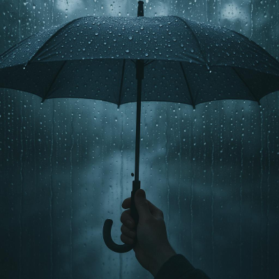 episode ASMR Rain Under Umbrella Sound 🌧️ Cozy & Relaxing Ambience for Sleep, Study, and Calm artwork