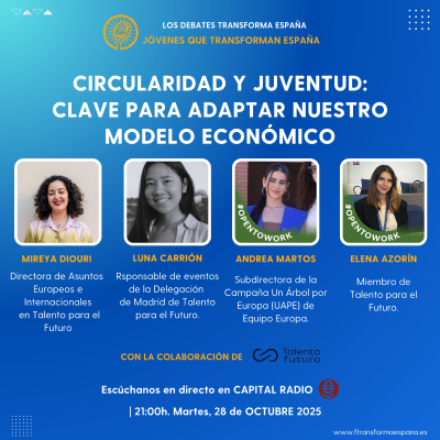 episode Jóvenes que transforman. Circularidad y juventud:clave para adaptar nuestro modelo económico artwork