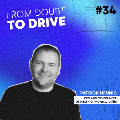 episode "It’s bullshit, you never have it under control" - Patrick Hennig, CEO & co-fouder of nexenio & culture4life (Luca App) artwork