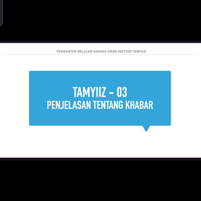 episode Metode Tamyiiz (level 03), Pertemuan 028: Penjelasan tentang Khabar artwork