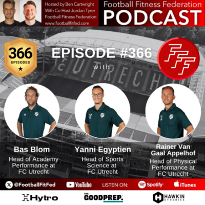 episode #366 "Inside FC Utrecht" with Bas Blom, Rainer Van Gaal Appelhof & Yanni Egyptien artwork