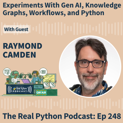 episode Experiments With Gen AI, Knowledge Graphs, Workflows, and Python artwork