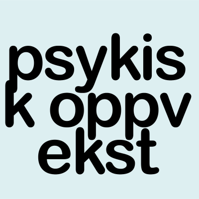 Psykisk Oppvekst