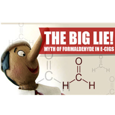 episode The Ridiculous ‘Formaldehyde In eCigs’ Claim - ECCR Live - eCig News Podcast - Episode #5 artwork