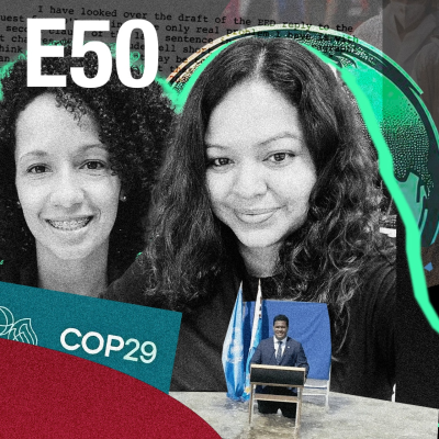 episode Países que van a desaparecer (bajo el mar) antes que los ricos del planeta. Justicia climática con Karla Zambrano. E50 artwork