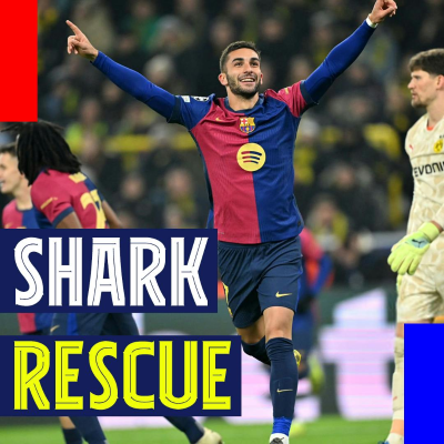 episode Shark Rescue and 5 Headlines from Barcelona's Win over Borussia Dortmund artwork