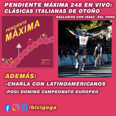 episode PENDIENTE MÁXIMA 248 🍂 Exclusiva con Isaac del Toro artwork