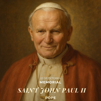 episode October 22nd 2025 - XXIX Wednesday in Ordinary Time  & Memorial of Saint John Paul II artwork