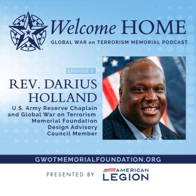 episode Super Bowl champion helps envision GWOT memorial design - Welcome Home Ep5 artwork