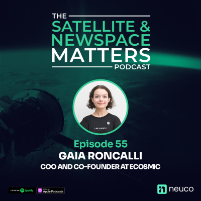 episode Tackling the Kessler Syndrome: Innovation in Space - Episode 55 - Gaia Roncalli, COO and Co-Founder at Ecosmic artwork