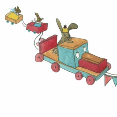 episode Woodland Train artwork