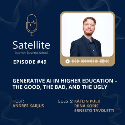 episode Satellite #49 Generative AI in Higher Education artwork