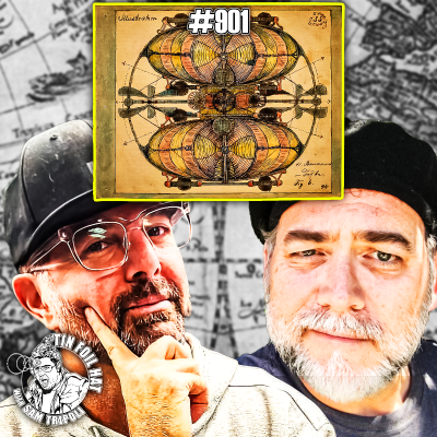 episode #901: Into the Skies — NYMZA Aeros and the Secret Airships of the 1850s With Walter Bosley artwork