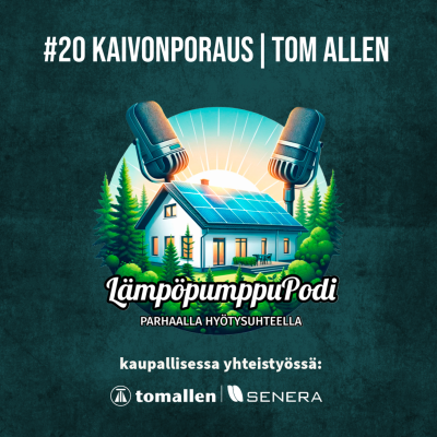 episode #20 - Kaivonporaus | Tom Allen artwork