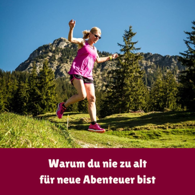 episode Warum du nie zu alt für neue Abenteuer bist artwork