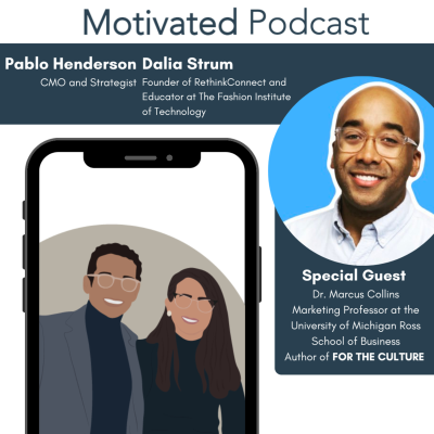episode Culture: how to influence behavior with Marcus Collins artwork