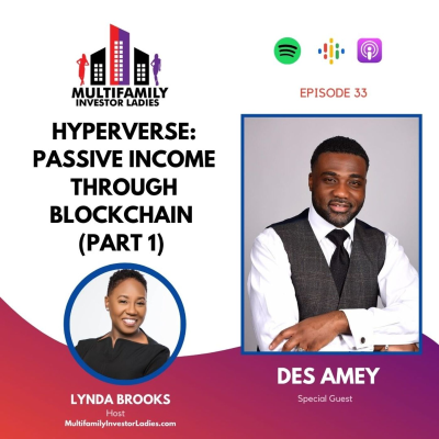 episode Ep33: Hyperverse: Passive Income Through Blockchain (Part 1) – Des Amey artwork