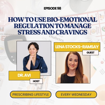 episode Episode 98. How to use Bio-emotional Regulation to manage stress and cravings artwork