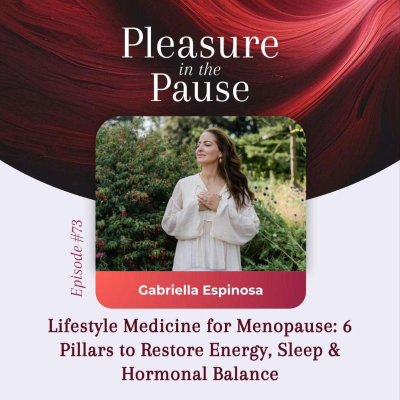 episode 73 | Lifestyle Medicine for Menopause: 6 Pillars to Restore Energy, Sleep & Hormonal Balance artwork