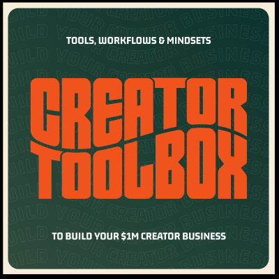 Creator Toolbox: Tools, Mindset and Workflows for Content Creators