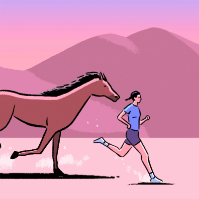 episode GIRL v. HORSE Episode 3: TIME ON LEGS artwork