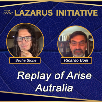 episode Replay of Arise Australia! Riccardo Bosi & Sacha Stone artwork
